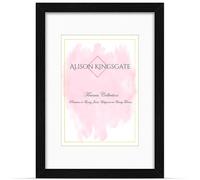 Alison Kingsgate A1 Black Picture Frame with Mount for A2 Photos