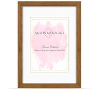 Alison Kingsgate A1 Oak Picture Frame with Mount for A2 Photos