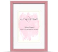 Alison Kingsgate A1 Pink Picture Frame with Mount for A2 Photos