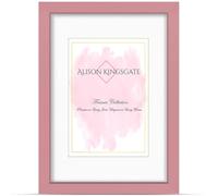 Alison Kingsgate A3 Pink Picture Frame with Mount for A4 Photos