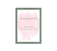 Alison Kingsgate Classic A2 GREEN Photo Frame-Engineered Wood Picture Frames with Shatterproof Perspex - Ideal for Certificates & Artwork-Wall Mount or Tabletop - Multiple Sizes & Colours Available