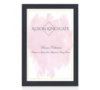 Alison Kingsgate Classic Black Picture Frame for Photos - 40X30CM