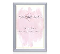 Alison Kingsgate Classic Silver Picture Frame for Photos - A1