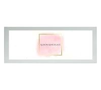 Alison Kingsgate Light Grey 98x33cm Frame Panoramic Picture Frames Panoramic Frames With Safe Perspex Front & Wall Mounting - Use As Large Picture Frames - Large Poster Frames