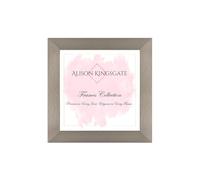 Alison Kingsgate Modern 10X10 ALUMINIUM Photo Frame-Engineered Wood Picture Frames with Shatterproof Perspex - Ideal for Certificates -Wall Mount or Tabletop - Multiple Sizes & Colours Available