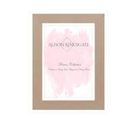 Alison Kingsgate Modern 12X8 Rose Gold Photo Frame-Engineered Wood Picture Frames with Shatterproof Perspex - Ideal for Certificates -Wall Mount or Tabletop - Multiple Sizes & Colours Available