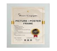 Alison Kingsgate Modern 15X15 Light Grey- Photo Frame-Engineered Wood Picture Frames with Shatterproof Perspex - Ideal for Certificates -Wall Mount or Tabletop - Multiple Sizes & Colours Available