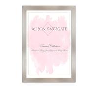 Alison Kingsgate Modern 70X50CM ALUMINIUM Photo Frame-Engineered Wood Picture Frames with Shatterproof Perspex - Ideal for Certificates -Wall Mount or Tabletop - Multiple Sizes & Colours Available