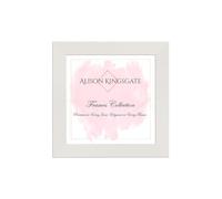 Alison Kingsgate Modern 8X8 White Picture Frames- Engineered Wood Photo Frame with Shatterproof Perspex Front- Ideal for Posters, Certificates & Artwork- Wall Mount or Tabletop Display