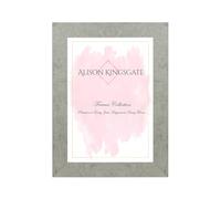 Alison Kingsgate Modern A4 Marble Grey Photo Frame-Engineered Wood Picture Frames with Shatterproof Perspex - Ideal for Certificates -Wall Mount or Tabletop - Multiple Sizes & Colours Available