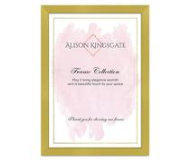 Alison Kingsgate Modern Gold Picture Frame for Photos - A1