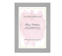 Alison Kingsgate Modern Light Grey Picture Frame for Photos - 40X30CM
