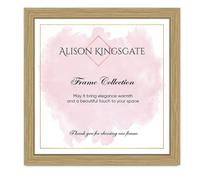 Alison Kingsgate Modern Light Oak Picture Frame for Photos - 60X60CM