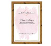 Alison Kingsgate Modern Rustic Oak Picture Frame for Photos - 100x70CM