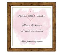Alison Kingsgate Modern Rustic Oak Picture Frame for Photos - 60X60CM
