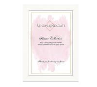 Alison Kingsgate Modern White Picture Frame for Photos - 19X13