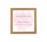 Alison Kingsgate Sleek 10X10 Picture Frame - Engineered Wood with Shatterproof Perspex Front -Perfect for Photos, Posters, Certificates -Suitable for Wall Mount or Tabletop Display - Oak