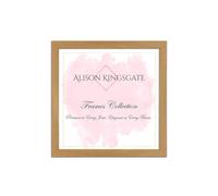 Alison Kingsgate Sleek 22X22IN Picture Frame - Engineered Wood with Shatterproof Perspex Front -Perfect for Photos, Posters, Certificates -Suitable for Wall Mount or Tabletop Display - Oak