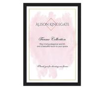 Alison Kingsgate Sl lack Picture Frame for Photo & Posters - A2