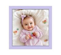 Alison Kingsgate Sleek PURPLE 30X30CM Picture Frame for Photos