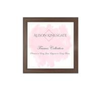 Alison Kingsgate Sleek WALNUT 9X9 Picture Frame for Photos & Certificates