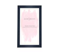 Alison Kingsgate Step 15X5 Black Picture Frames - Engineered Wood Photo Frame with Shatterproof Perspex - Suitable for Wall Hanging or Tabletop Display - Available Sizes A0 to 100X90CM