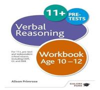 Alison Primrose Verbal Reasoning Workbook Age 10-12 Book Alison Primrose Multicolor