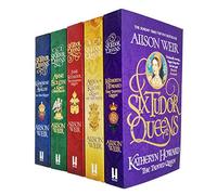 Alison Weir Six Tudor Queens Collection 5 Books Set (Katherine of Aragon, Jane Seymour, Anne Boleyn, Anna of Kleve, Katheryn Howard)