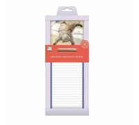 Alison's Animals Cat Magnetic Memo Pad, Notepads, Lined Pages, Cats, Gift