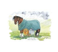 Alisons Animals Nice To Have Friends Glass Board Medium