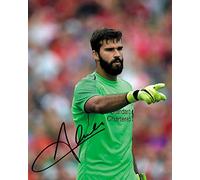 Alisson Becker - Liverpool Autograph Signed A4 Photo Print 2