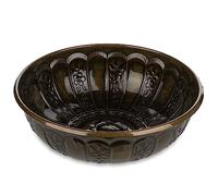 Alisveristime 1.06 Qt Turkish Hammam Bath Bowl, Traditional Metal Construction, Diameter 7.87", Height 2.36" - Multiple Colors Available (Autentic)