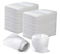 ALISWAT 100 Pack Foam Pouches 8x12 inch, Cushion Foam Wrap Pouches for Safeguarding Mugs,Cups,Glasses,China and Dishes - Bubble Bags Wrap Pouches Packing Supplies for Moving and Storage