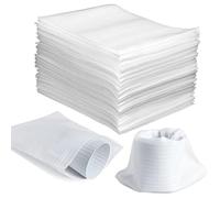 ALISWAT 100 Pack Foam Pouches 8x12 inch, Cushion Foam Wrap Pouches for Safeguarding Mugs,Cups,Glasses,China and Dishes - Bubble Bags Wrap Pouches Packing Supplies for Moving and Storage