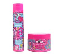 Alitā Vitamin Rich Conditioner & Hydrating Hair Mask | Shea Butter & Pro Vitamin B5 & Avocado Oil & Sea Buckthorn | 300mL+250mL [Total 550mL]