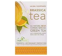 Alitaver Brassica Decaffeinated Green Tea with Trubroc, Orange DECAF, 16 Tea Bags