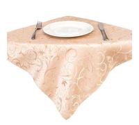 Aliuciku Set of 4 Napkins Cloth, Washable Jacquard Napkins Cloth Reusable for Restaurant Weddings Party Dinner(B-PeachPuff,4PCS)