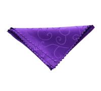 Aliuciku Set of 4 Napkins Cloth, Washable Jacquard Napkins Cloth Reusable for Restaurant Weddings Party Dinner(C-Purple,6PCS)