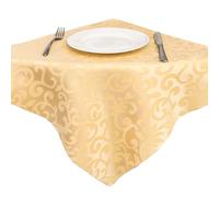 Aliuciku Set of 4 Napkins Cloth, Washable Jacquard Napkins Cloth Reusable for Restaurant Weddings Party Dinner(A-Bisque,6PCS)