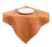 Aliuciku Set of 4 Napkins Cloth, Washable Jacquard Napkins Cloth Reusable for Restaurant Weddings Party Dinner(A-Coffee,6PCS)