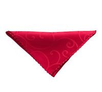 Aliuciku Set of 4 Napkins, Washable Jacquard Reusable Napkins for Wedding Dinner in a Restaurant (C-Red, 6PCS)