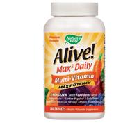 Alive Max3 Potency Adult Complete Multivitamin 180 Tab