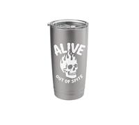 Alive Out of Spite - Dark Humor Goth Stainless Steel Insulated Tumbler