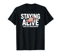 Alive- Sickle Cell Anemia Awareness Supporter Ribbon T-Shirt