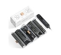 ALIVGOOD TAAHIRA Mini Electric Screwdriver Cordless, 180 in 1 Electric Screwdriver Kit with 164 Magnetic Bits, Soleilwear Precision Screwdriver Cordless Repair Tool for Phone Camera Laptop Watch
