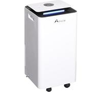 Alivio 10L 200W Smart Air Purifier with Multi-Layer Filtration, Digital Air Quality Monitor & Portable Wheels - Dust, Smoke & Pollen Removal Dehumidifier for Bedroom, Office & Living Room (White)