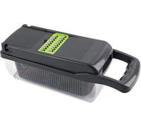 Alivio 12-In-1 Stainless Steel Vegetable Chopper Slicer Dicer Fruit Cutter- Grey