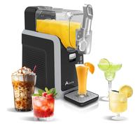 Alivio 2L Slushy Maker Machine for Frozen Drinks, Cocktails & Smoothies (Black)