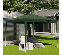Alivio 3 x 3m Garden Pop Up Gazebo, Outdoor Camping Party Tent Canopy (Green) in Green Alivio Green
