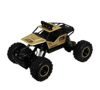 Alivio 6141 Off-Road Toy Car, Remote Control Monster Truck, RC Car with Rechargeable Battery for Kids in Yellow Alivio Yellow